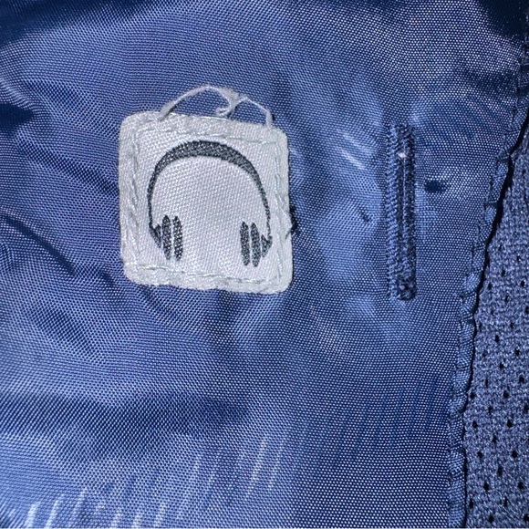 Bauer Youth Large Hockey Warm Up Jacket Full Zip Blue Team - Picture 6 of 8